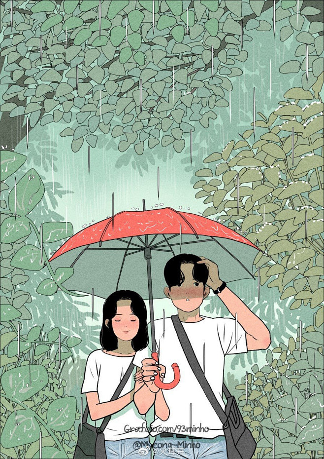  【韩国画师Myeong-Minho情侣...