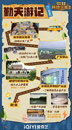 #和你好种地少年2一起游学 #十个勤天 广东行第一站来到佛山，学武术、品鱼生……一起领略了顺德的城市特色～#你好种地少年 #你好种地少年2 - 小红书