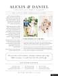 wedding newspaper Template 婚礼 报纸模板 产品说明画册书籍平面设计