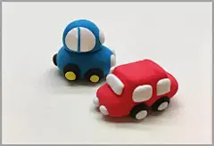 小班粘土玩法│小汽车，嘀嘀嘀。