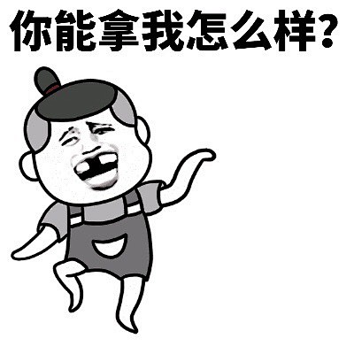 你能拿我怎么样