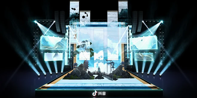 3d设计 Stage 公关活动 舞台设计 舞美设计-花瓣网