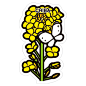 ■菜の花（千葉県）【菜の花】
2010年7月発売
寸法：幅 100 mm x 高さ 170 mm