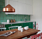 色彩空间！12个彩色的厨房设计 | 视觉中国 #采集大赛#