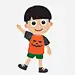 大眼睛小男孩矢量图png免抠素材_新图网 https://ixintu.com 卡通男孩 矢量图 背景装饰 小孩子 可爱小男孩 大眼睛