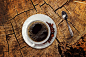 咖啡, 咖啡杯, 杯, 喝, 豆类, 咖啡豆, 木桌, 受益, 打破, 静物, 咖啡厅, 美食, 咖啡匙