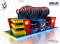 https://www.behance.net/gallery/33908274/Pepsi-and-Lays-Pallet-Design | Pepsi, Pallet designs, Pop display