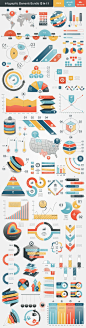 Infographic Elements Bundle (3 in 1) on Behance