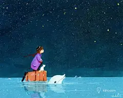 【韩国插画师현현(endmion1)作品欣赏】
韩国男生 현현 (endmion1) 白天是平凡的上班族 只有到深夜，借着月色的温柔，变成治愈系插画师，画着一幅幅的温暖的插画，让内心的柔软迸发。