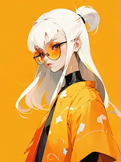 结合下最近流行的极简头像+纯色背景 - 小红书
