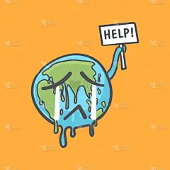 地球形,停止手势,全球变暖,绿色,性格,热,自然地理,天气,环境,哭