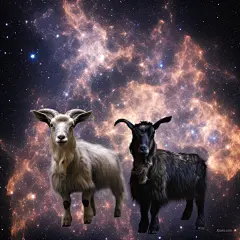 AI绘画_Prompts_ashe_goats_in_space_nebular_clouds_and_gas_nets_f141d369-d23f-4d9d-900d-caa4eb43fd89_xpanx.com