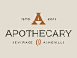 Working on an updated mark for Apothecary - using the shape of the A to create a mortar & pestle in negative space.

Also a great excuse to use COTTONHOUSE SLAB from @Kevin Cantrell  - Affordably Downloaded Here typeverything.com