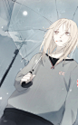 今宵の月のように/少女/插画/二次元