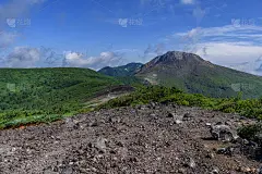 从南嘉山看昭苏山