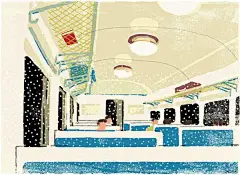 【日本插画师Tatsuro Kiuchi作品欣赏】
　来自日本的插画师、设计师Tatsuro Kiuchi的插画作品，别致的色调、特殊的纹理，有点水粉感觉，又有点蜡笔的感觉，很平面。好像他在用画笔在随性的节奏里讲述美好的故事。