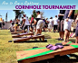 Cornhole is the most awesome way to raise money for your charity or organization We'll explain the best way to run a cornhole tournament:  