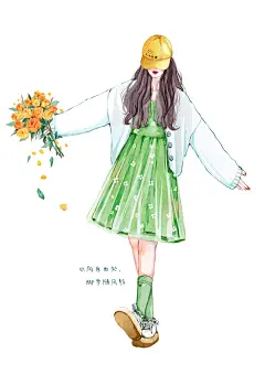 心向自由处，脚步随风轻_1_蜡笔小星de插画日记_来自小红书网页版