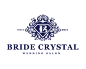 BRIDECRYSTAL婚礼logo 婚礼logo 钻石 B字母 欧式 花边 珠宝 商标设计  图标 图形 标志 logo 国外 外国 国内 品牌 设计 创意 欣赏