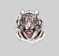 Illustration of a tiger