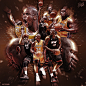 NBA Art : Client: NBA