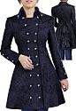 Victorian Military Coat in Jacquard by Amber Middaugh-- Oooh, perfect for a She-lock costume.