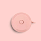 1pc soft tape measure double scale sewing flexible ruler for body measurement sewing tailoring craft vinyl ruler with centimeter scale on the reverse side 60 inches pink 8