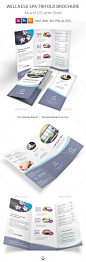 Wellness Spa Trifold Brochure - Informational Brochures