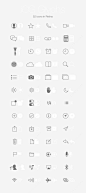 52个IOS系统图标 用户 电话 苹果 闹钟 UI图标 设计图片 免费下载 页面网页 平面电商 创意素材