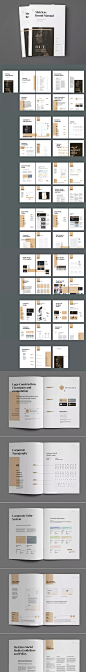 原创作品：21套VI手册VI品牌产品画册企业视觉识别系统图册排版id素材-1