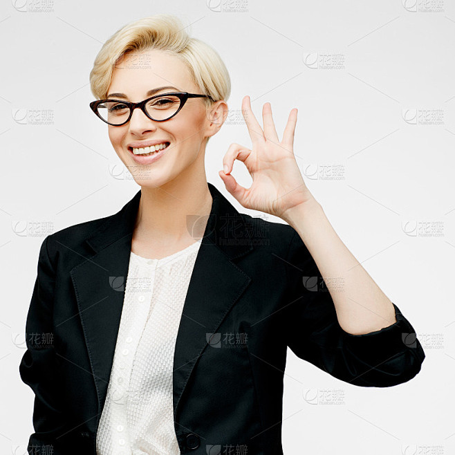 商业女性肖像