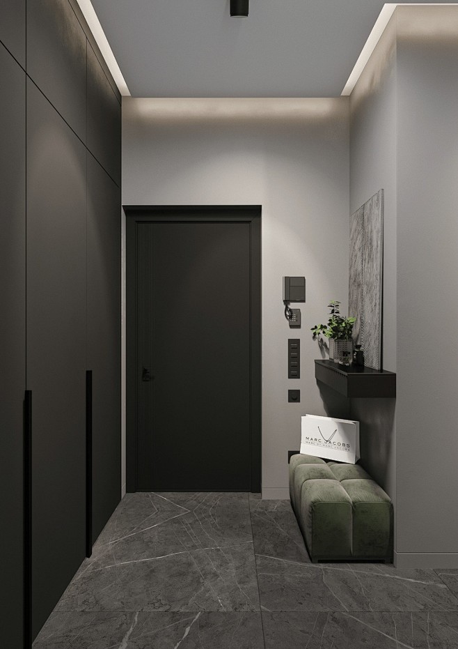 极简现代，高级灰的质感优雅气质-建e室内...