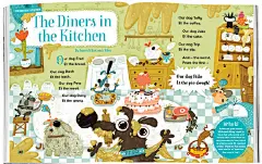 #插了个画#  《Storytime Magazine》是英国伦敦的儿童绘本杂志，每期都会有丰富的插画和故事，非常有趣~