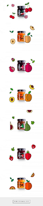 Jam and Jelly — The Dieline - Branding & Packaging... - a grouped images picture : Jam and Jelly — The Dieline - Branding & Packaging - created on 2016-03-30 03:35:26
