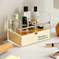 The Beige Acrylic Organizer is a fantastic way to add storage space and style to any room in your home. With its large capacity and sleek design, this organizer will be sure to add a unique element to your home decor.