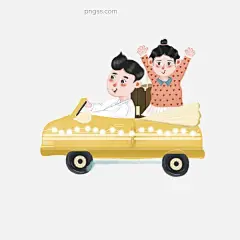 清新卡通自驾游的女孩设计图片大小2000x2000px 图片尺寸1.22 MB 来自PNG搜索网 pngss.com 免费免扣png素材下载！插画#车子#父女#父亲节#卡通#旅行#女孩#清新#自驾游#