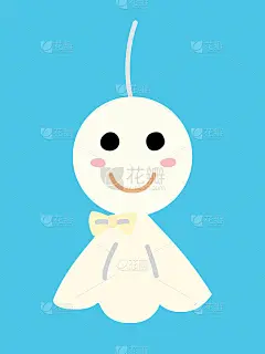 特鲁特鲁博祖娃娃的插画