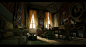 The Mob Boss, Rhiannon Remo : Real-time environment made in Unreal Engine 4. 
I created this project building modular pieces in Maya, sculpting high-poly in ZBrush, baking in Marmoset Toolbag and texturing with Substance Painter and tileable textures crea