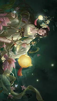一组唯美好看的国风动漫壁纸_腾讯新闻