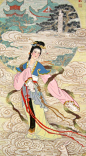 【国画 —— 嫦娥奔月】
