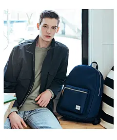 Herschel Supply Settlement 潮流生活限量款双肩包休闲背包10005-tmall.com天猫