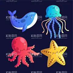 海洋生物合集  - 源文件下载【酷图网】海洋生物合集,海洋生物集合,矢量海洋生物,卡通海洋生物,手绘海洋生物,海洋生物插画,海洋生物插图,鲸鱼,矢量鲸鱼,卡通鲸鱼,手绘鲸鱼,鲸鱼插画,鲸鱼插图,章鱼,矢量章鱼,卡通章鱼,手绘章鱼,章鱼插画,章鱼插图,海星,矢量海星,卡通海星,手绘海星,海星插图,海星插画