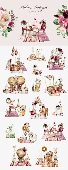 水彩---素材小画 - 高清图片，堆糖，美图壁纸兴趣社区