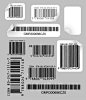 Creative And Practical Bar Code Label Vector 1