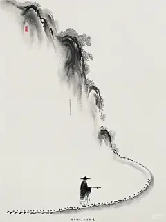 仙风道骨老者水墨 - 小红书搜索