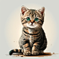 美短 美国短毛猫 猫 猫咪 小猫 宠物 萌宠 可爱 喵 (5)