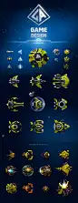 Design game (Unit , UI, Icon, Character) : Дизайн игры-花瓣网