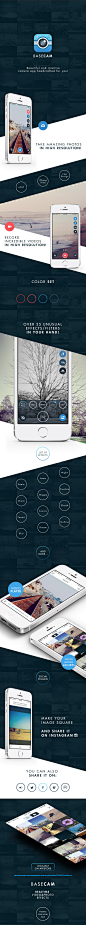 BaseCam - Intuitive Camera App - iOS7 on Behance