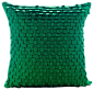 I Love Missoni, Green 18"x18" Silk Decorative Pillows Cover modern-decorative-pillows