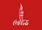时尚潮流可口可乐饮料创意几何图形宣传海报广告设计